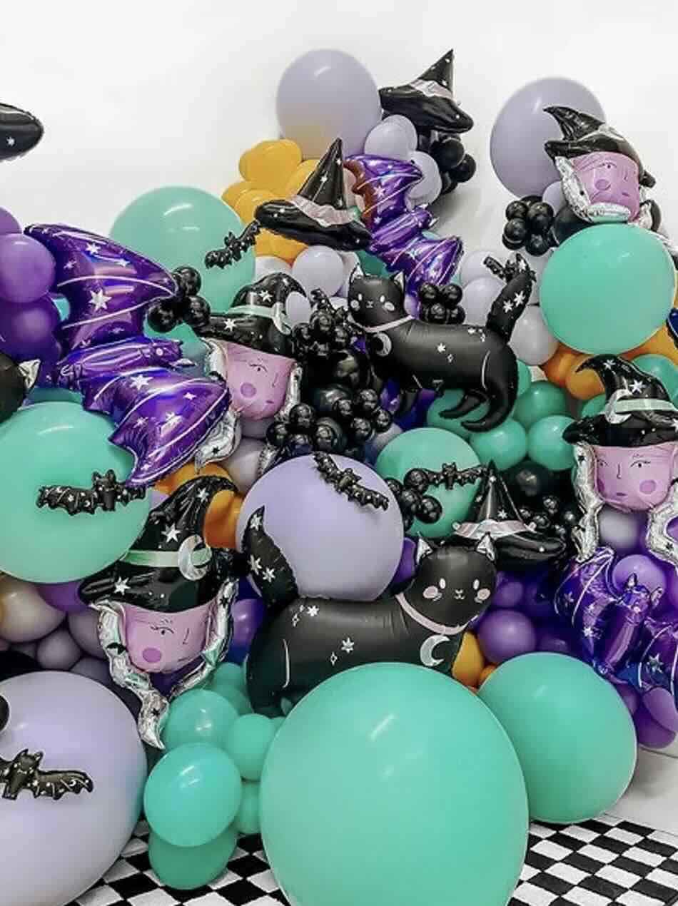 Witch Head Foil Balloons