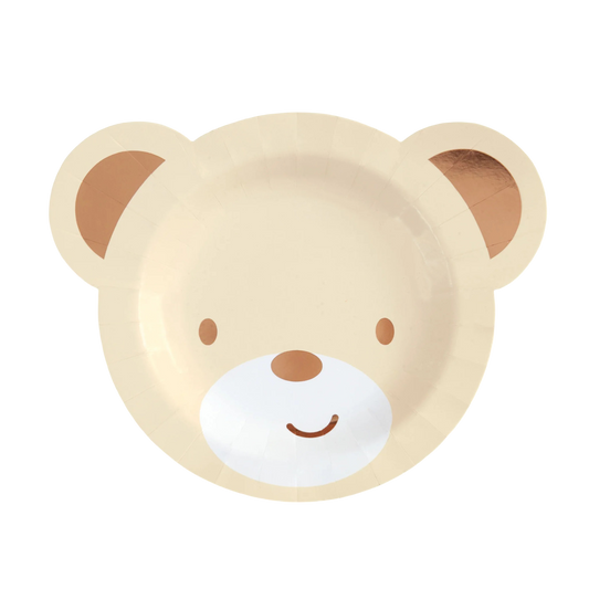 Teddy Bear Paper Plates