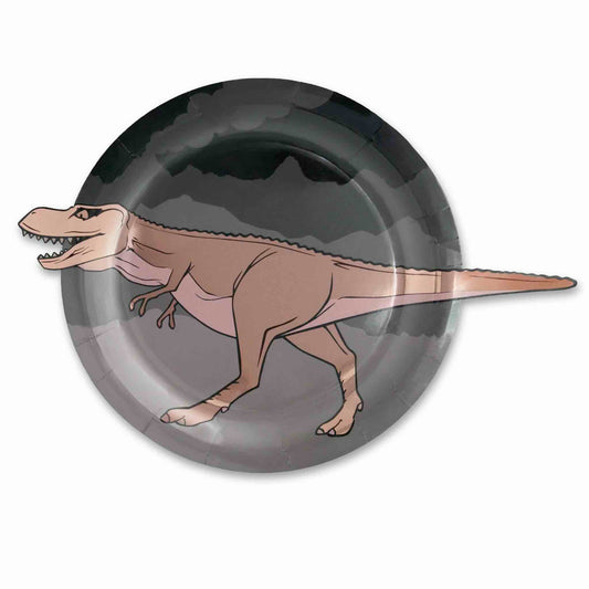 Dino T-Rex Paper Plates