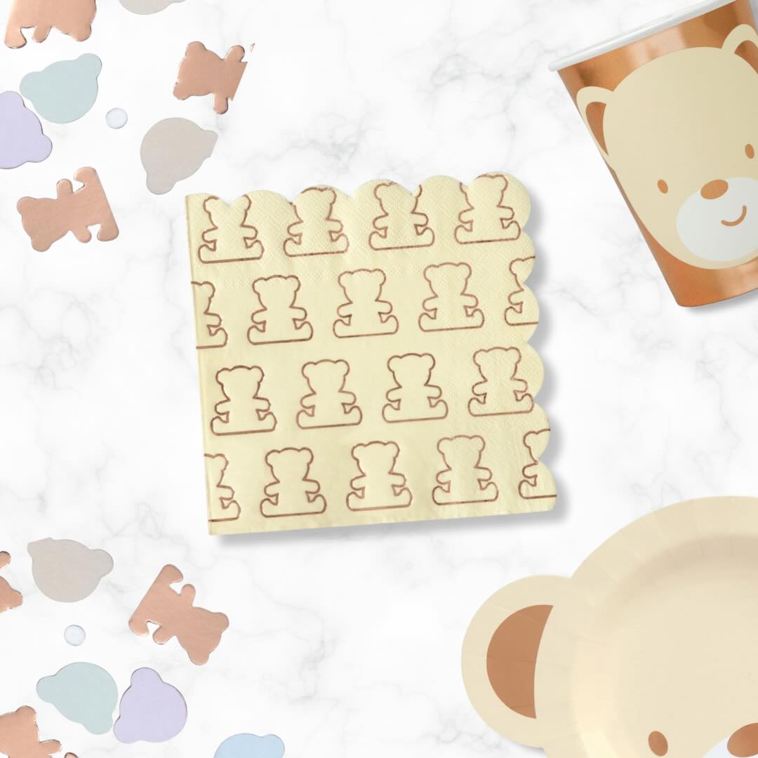 Teddy Bear Paper napkins