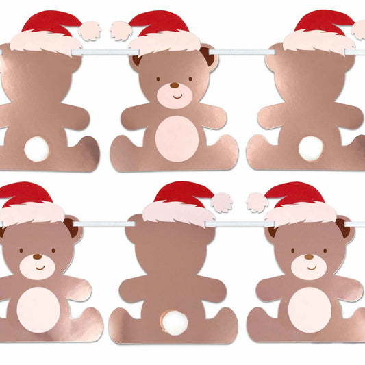 Christmas Teddy Bear Banner